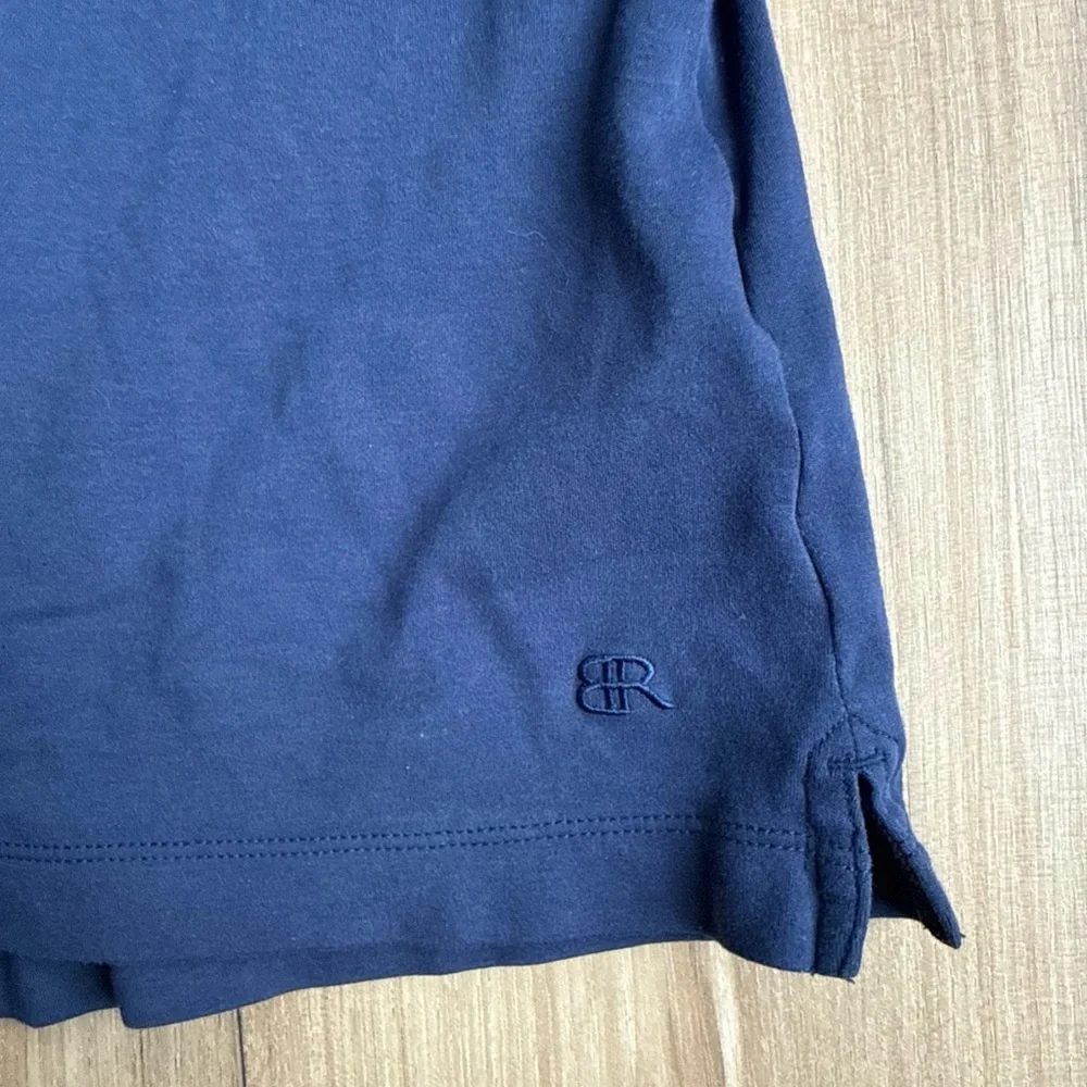 Banana Republic Performance Polo Shirt 100% Cotton XXL Navy Blue Mens Stretch
